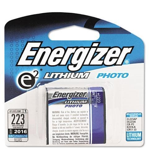 EVEREADY BATTERY e2 Lithium Photo Battery, 223, 6Volt (EL223APBP)