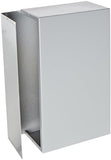 BUD Industries CU-2105-B Aluminum Electronics Minibox, 2-3/4" Length x 2-7/64" Width x 1-39/64" Height, Smooth Gray Finish