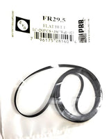 FR29.5, Rubber Flat Belt, for Turntable and Tape Player Replacement, PRB/EVG (1PC) I.C=29.5", C/S=.196, Wall=.023"