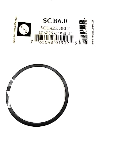 Drive Belt for Tape Players Russell PRB/EVG SCB6.0 Square 6.0 X .1 X .1 INCH (1PC)