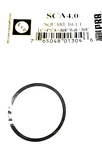 Drive Belt for Tape Players Russell PRB/EVG SCA4.0 Square 4.0 X .068 X .068 INCH (1PC)