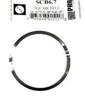 Drive Belt for Tape Players Russell/PRB EVG SCB6.7 Square 6.7 X.09 X .09 (1PC)
