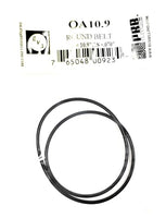 Drive Belt (Rubber Round Type) EVG/PRB OA10.9 I.C. 10.9" X C/S .070" Thick (1PC) for Tape Player Replacement