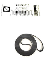 FRS37.5, Rubber Flat Belt, Replacement for Turntable I.C=37.5", C/S=.157", Wall=.031" (1PC)