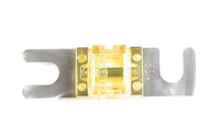 Fuse MID-60A 60 AMP (Bolt Down)1.25 INCH Center to Center Automotive Fuse 1/2 INCH Width .5 INCH (Yellow) (1PC) OPTIFUSE MID-60A