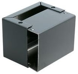 BUD Industries CU-2105-B Aluminum Electronics Minibox, 2-3/4" Length x 2-7/64" Width x 1-39/64" Height, Smooth Gray Finish