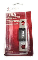 MEGA Fuse 175 AMP Automotive Type Fuse 32V MAX (1PC) OPTIFUSE MGGA-175A Bolt-ON (MOUNTS with Two Holes 50MM Apart Center to Center) 18 MM Wide 10MM Height