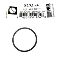 Drive Belt for Tape Players Russell PRB/EVG SCQ3.6 Square 3.6 X .059 X .059 INCH (1PC)