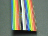 2 Feet, 16 Conductor Ribbon Cable, 28(7x36) AWG, 0.05" (1.27mm) Pitch Spacing
