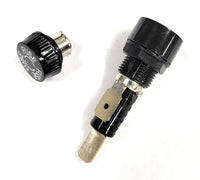 Fuse Holder Thru Hole Panel Mount W/NUT FITS in 1/2 INCH Hole for 3AG Size 1.25 X .25 INCH 6.3MM X 30MM for Single Fuse HAS .250 INCH Q.C. TERMINALS Twist Lock Fuse Cap (1PC) PMA-KB-03-Q2S OPTIFUSE