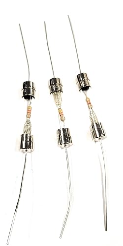 Fuse 10MA 10 MILLIAMP Pigtail AXIAL Wire Leads (3PCS) 315.010 LITTELFUSE SLO BLO .010AMP 250V 3AG 1.25 X .250 INCH