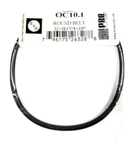 Drive Belt (Rubber Round Type) EVG/PRB OC10.1 I.C. 10.1" X C/S .139" Thick (1PC) for Tape Player Replacement
