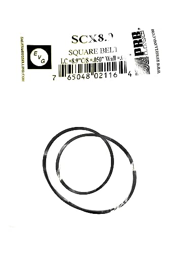 Drive Belt for Tape Player SCX8.9 PRB EVG I.C. 8.9" Square Belt .050" Wall X .046" Thick (1PC)