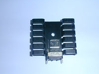 7021B-8223-CL03 Heat Sink Vertical Mount Chanel Style with Folded Back Fins with Alignment Pad and Clip (2 pieces)