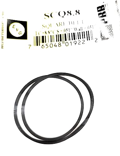 Drive Belt for Tape Players Russell PRB/EVG SCQ8.8 Square 8.8 X .051 X .051 INCH (1PC)