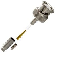 AMPHENOL RF 31-321-1000 RF/COAXIAL, BNC PLUG, STR, 50 OHM, CRIMP (1 piece)
