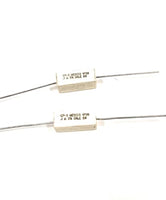 Resistor 5 watt .1 ohm (2pcs) wirewound ceramic block type CP-5-.1 DALE