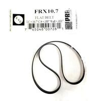 Drive Belt (Flat Rubber Type) Replacement for Tape Player EVG/PRB FRX10.7 (1PC) I.C. 10.7" X C/S .155" X Wall Thickness .031"