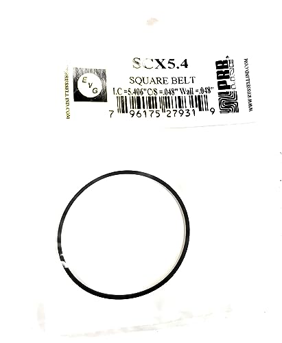 Drive Belt for Tape Player SCX5.4 PRB EVG I.C. 5.4" Square Belt .048" Wall X .048" Thick (1PC)