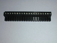 Phoenix Contact 1749768 20 Position Terminal Block Plug, Black, Gold Plated Contacts