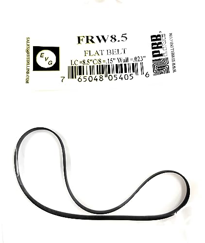 FRW8.5 Drive Belt for Tape Player (1PC) I.C. 8.5 INCH C/S .15 X Wall .023 INCH PRB EVG Flat Type