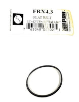 Drive Belt for Tape Player Replacement Flat Rubber FRX4.3 PRB/EVG I.C. 4.3" X C/S .156" X Wall .046" (1PC)