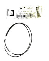 SCY12.7 Drive Belt for Tape Player Square Type 12.7" I.C 031" Wall X .04" C.S. (1PC) PRB EVG