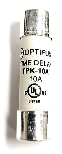 Fuse 10 AMP 500V OPTIFUSE TPK-10A (1PC) EQUIV to FNQ-10 FLQ010 ATQ10 TIME DELAY Fuse UL Listed 1.5 INCH Long