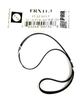 Drive Belt (Flat Rubber Type) Replacement for Tape Player EVG/PRB FRX11.3 (1PC) I.C. 11.3" X C/S .163" X Wall Thickness .031"