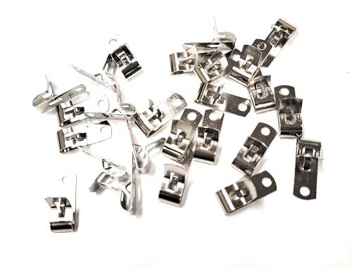 Philmore Fahnstock Solderless Clips, 2090-25, 25-Pack