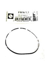 FRW7.7 Drive Belt for Tape Player (1PC) I.C. 7.7 INCH C/S .145 X Wall .023 INCH PRB EVG Flat Type