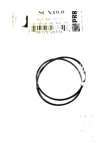 Drive Belt for Tape Player SCX10.0 PRB EVG I.C. 10" Square Belt .052" Wall X .053" Thick (1PC)
