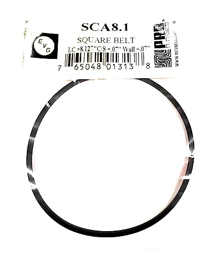 Drive Belt for Tape Players Russell PRB/EVG SCA8.1 Square 8.1 X .07 X .07 INCH (1PC)
