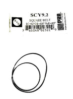 SCY9.2 Drive Belt for Tape Player Square Type 9.2" I.C 039" Wall X .039" C.S. (1PC) PRB EVG