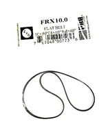 FRX10.0 Drive Belt for Record Player Phonograph (1PC) I.C. 10 INCH C/S .115 X Wall .035 INCH PRB EVG Flat Type