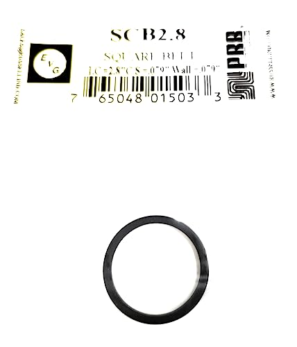 Drive Belt for Tape Players Russell PRB/EVG SCB2.8 Square 2.8 X .079 X .079 INCH (1PC)