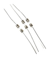 Fuse 230002 2AMP 2 AMP Pigtail Wire Leads 250V SLO BLO 2AG Glass Body (3PCS) LITTELFUSE 15MM X 4.8MM Body