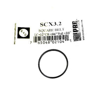 SCX3.2 Drive Belt for Tape Player Square Type 3.2" I.C 046" Wall X .046" C.S. (1PC) PRB EVG