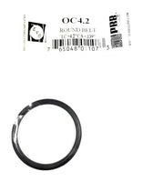 Drive Belt Round Rubber Type for Tape Player Replacement (1PC) OC4.2 EVG/PRB I.C. 4.2" X C/S .139"