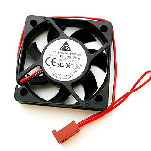 Cooler Fan for Delta EFB0512HA 50mm x 10mm Fan 12V 3 Pin Jump Wire Connector