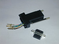 MA80B0945M RJ45 TO 9 PIN MALE D-SUB CONNECTOR ( 1 EACH)