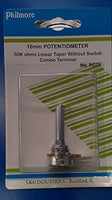 PC75 50k ohm potentiometer linear taper