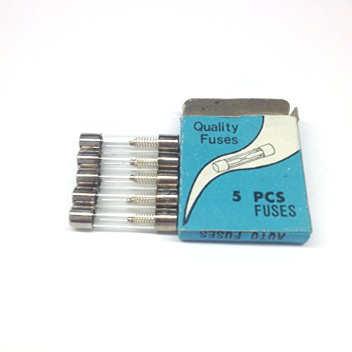 3AG-1 Glass Cartridge Fuses 1 Amp 250 Volt Fast Acting (25 pieces)