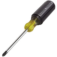Klein Tools 603-4 Screwdriver, #2 Phillips Tip that is Precision Machined, with Cushion Grip, 8-Inch