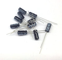 RE2-16V100M Electrolytic Capacitors 10uf 16V 85C Radial Leads 5 x 11mm Size (10 pieces)