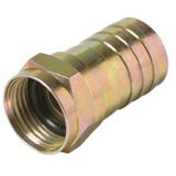 Sterene 200-037-25 RG-6 Weather-Sealed Crimp-On F Connector