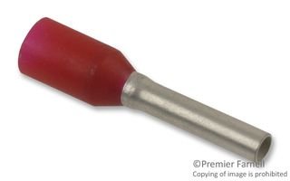 WAGO 216-203 TERMINAL, FERRULE, 8 X 1.5MM, CRIMP, RED (100 pieces)