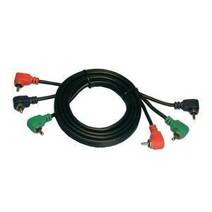 Philmore RGB Component Video Cable w/ Right Angle Connectors - 12' : 45-3212 (1)