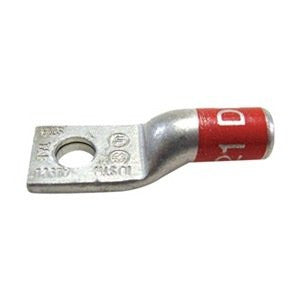 T & B 60096 Compression Lug, 10 AWG, #10 Stud, Red