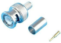 RF Connectors / Coaxial Connectors BNC 50 OHM MALE CRIMP 3 PC. (5 pieces)